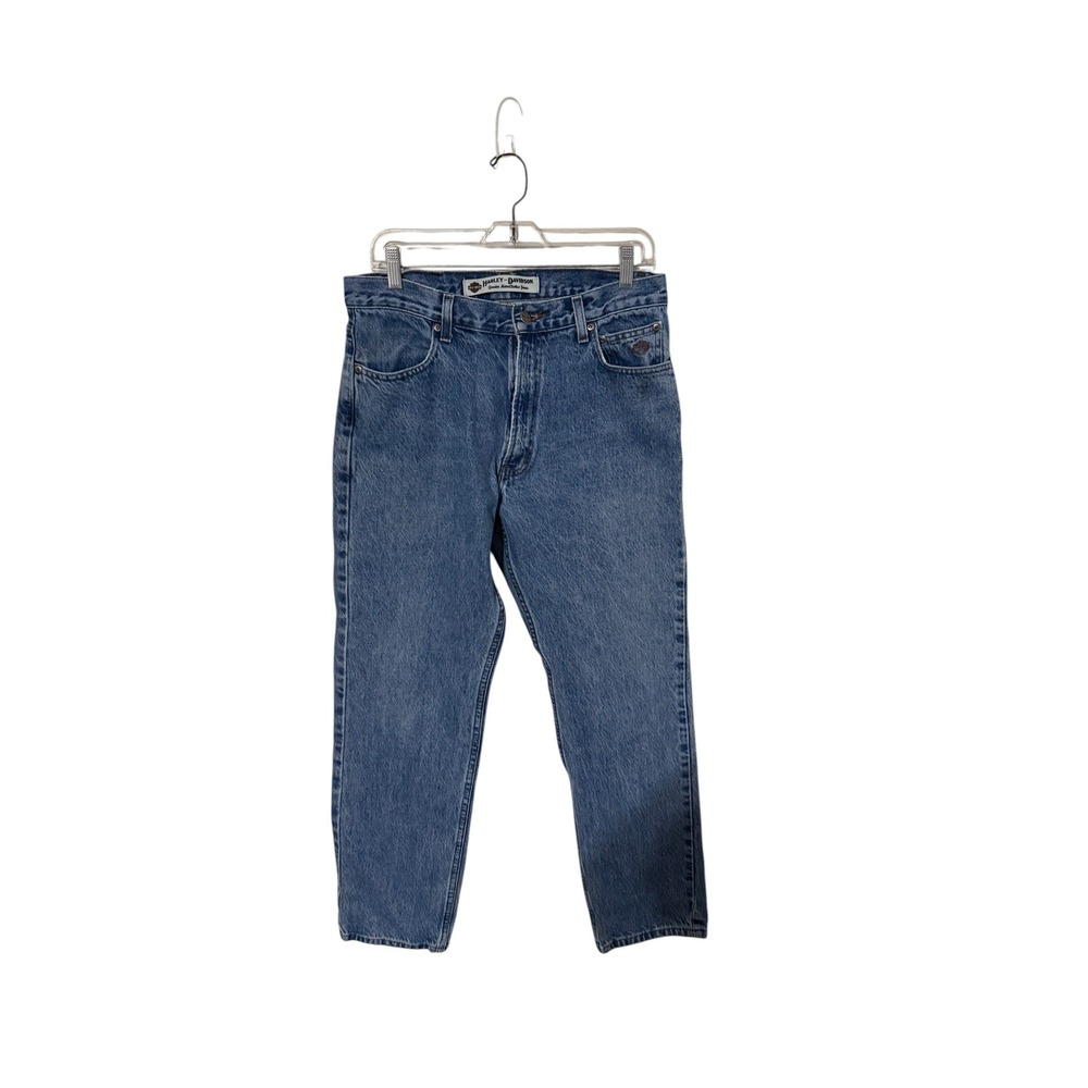 Harley-Davidson Mens Genuine MotorClothes Jeans Blue Denim 32x32 99024N-00VM
